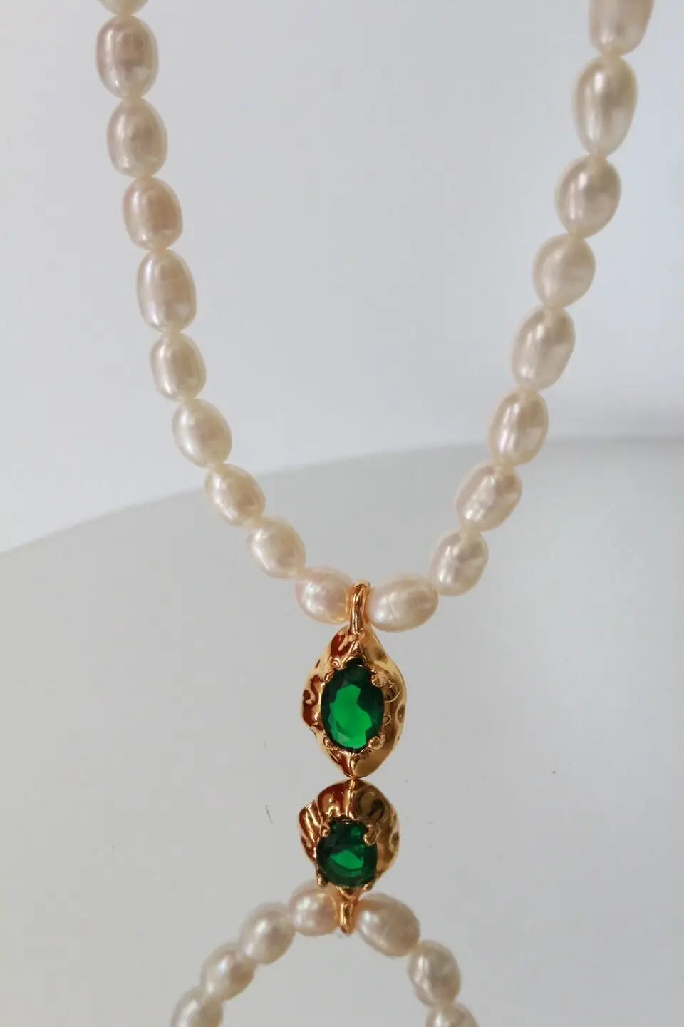 Colorful Crystal Beads Real Freshwater Pearl Choker Necklaces Punk Hiphop Designer Runway Rare Simply Gown Boho Top Japan Korean