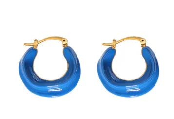 7 Colors Geo Twist Statement Stud Earrings Women Jewelry Punk Party Gown Brincos T Show Runway Rare Korean Japan Style INS