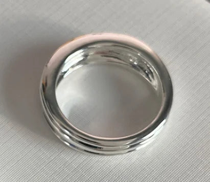 Brass Silver Color Solid Rings Women Jewelry Punk Style Designer Club Cocktail Party Gown Amazing Trendy Boho Korean Japan