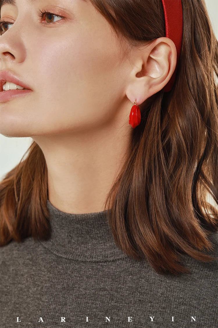 7 Colors Geo Twist Statement Stud Earrings Women Jewelry Punk Party Gown Brincos T Show Runway Rare Korean Japan Style INS