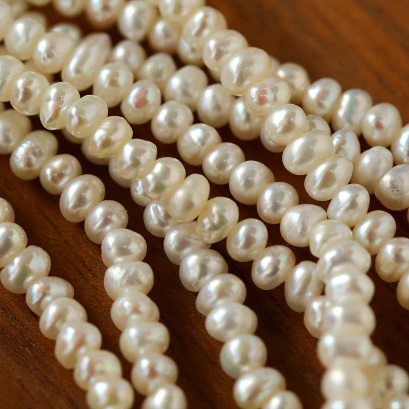 Brass Chunky Long Size Natural Baroque Pearl Necklace Women Jewelry Punk Designer Runway Rare Gown Boho Japan Korean