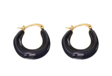 7 Colors Geo Twist Statement Stud Earrings Women Jewelry Punk Party Gown Brincos T Show Runway Rare Korean Japan Style INS
