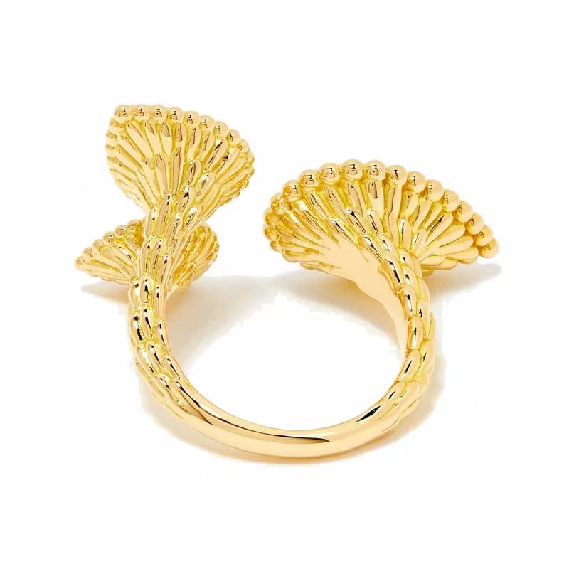 Brass With 18 K Gold AAA Zircon Eyes Ring Women Jewlery Stuning Designer T Show Club Cocktail Party Rare Japan Korean