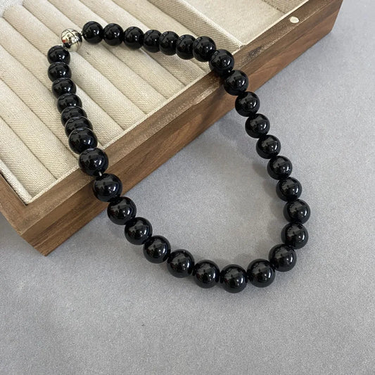 Brass Natural Clear Crystal Choker Necklace Women Jewelry Punk Designer Runway Rare Gown Boho Japan Korean